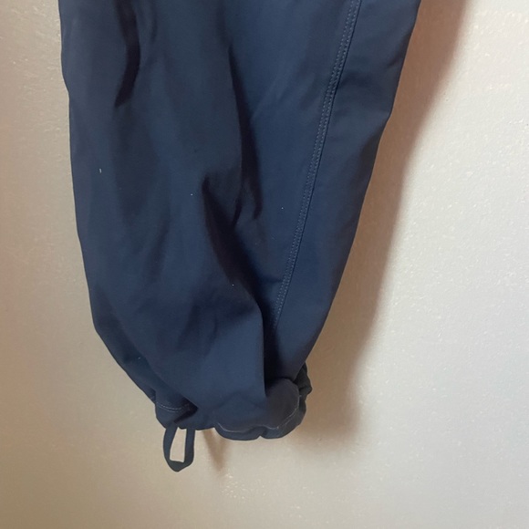 Lululemon M blue lined jogger pants sweatpants zippered pockets EUC - Picture 8 of 12